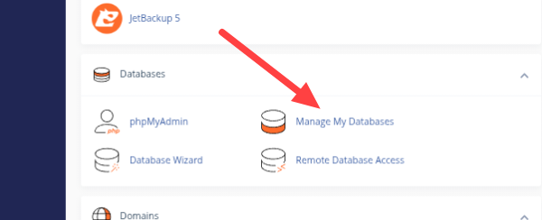Database তৈরি 