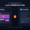 UI এবং UX ডিজাইনের মধ্যে পার্থক্য: ২০২৬ সালের সম্পূর্ণ ও বিস্তারিত গাইড