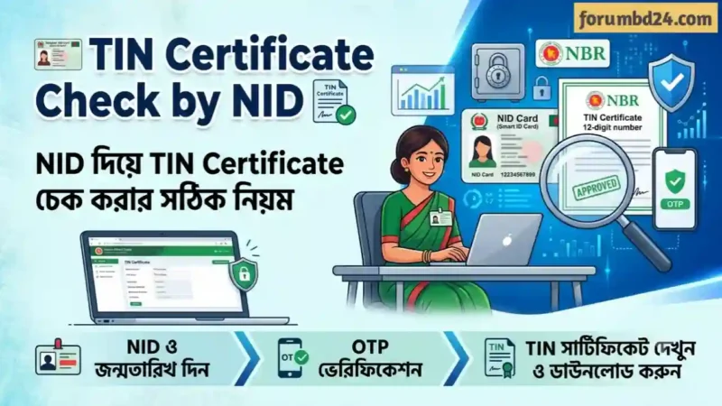 TIN Certificate Check by NID