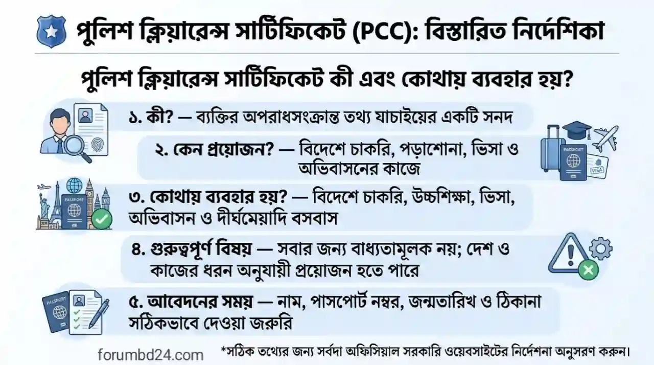 Police Clearance Certificate 