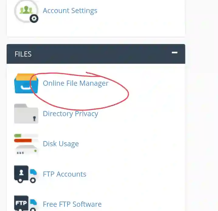 Vista panel file manager 