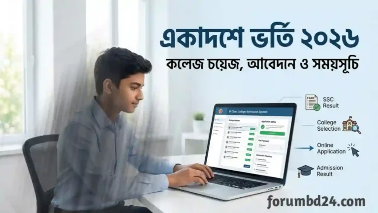 একাদশে ভর্তি ২০২৬