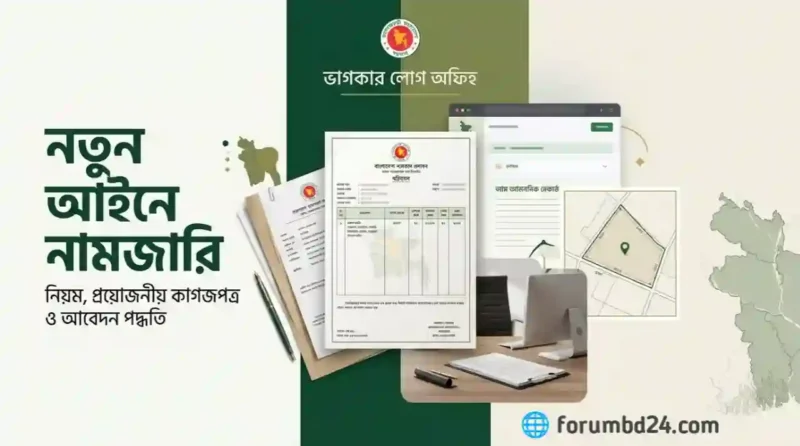 নতুন আইনে নামজারি: কী নিয়ম, কেন জরুরি ও কী কী লাগবে বিস্তারিত নির্দেশিকা