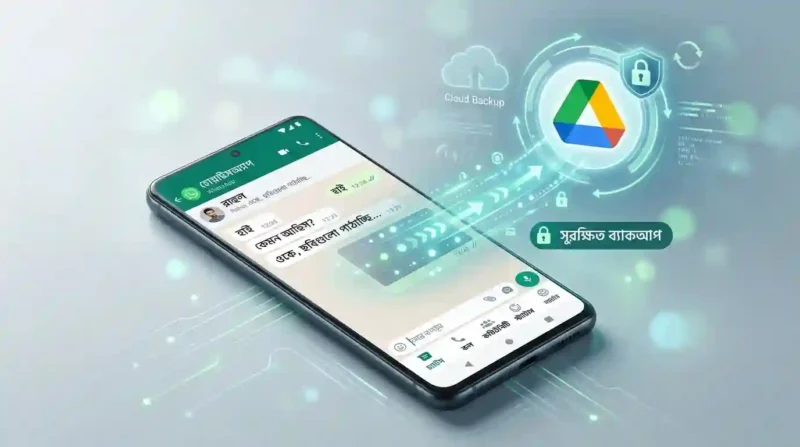 গুগল ড্রাইভে হোয়াটসঅ্যাপের বার্তা সংরক্ষণ করবেন যেভাবে