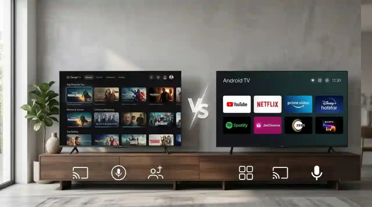 Google নাকী এন্ড্রয়েড tv