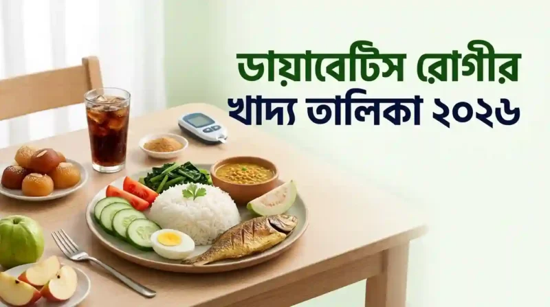 ডায়াবেটিস রোগীর খাদ্য তালিকা ২০২৬: কী খাবেন, কী খাবেন না