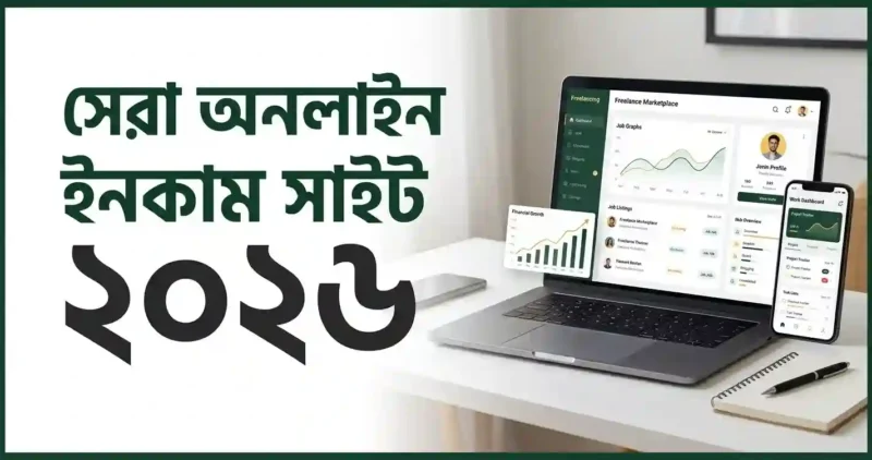 সেরা অনলাইন ইনকাম সাইট ২০২৬: বাংলাদেশ থেকে আয়ের গাইড